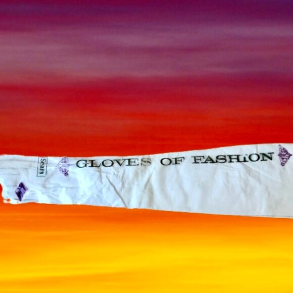 Vintage Kid Leather Gloves Washable Opera Length by Superb West Germany - Picture 5 of 16